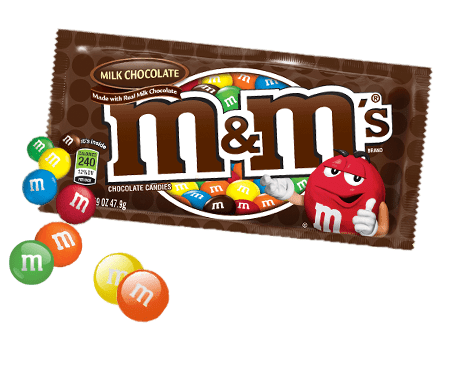 حلويات بنكهة الشكولاطة M&M's